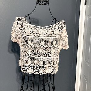 Knit crop top